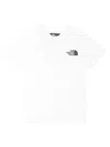 The North Face Boys White Kids Redbox Branded-print Cotton-jersey T-shirt 5-16 Years In White