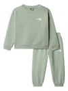 The North Face Logo-print Tracksuit In Green