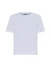 The North Face Logo Printed Crewneck T-shirt In Bianco