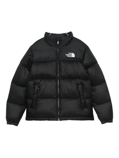 The North Face Kids' Logo Puffer Jacket In Black