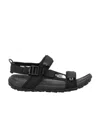 The North Face Explore Adjustable Strap Sandal In Black