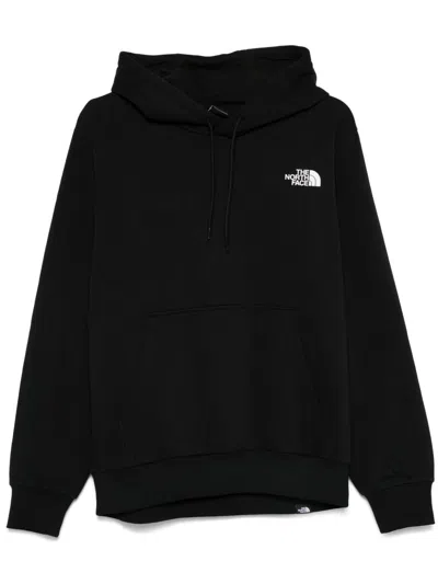 The North Face Logo Sweatshirt In Black