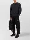 The North Face Relaxed Ribbed Cuffs Hem Crew In Gray