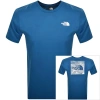 THE NORTH FACE THE NORTH FACE LOGO T SHIRT BLUE