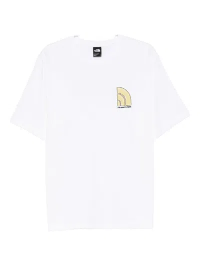 The North Face Logo T-shirt In White