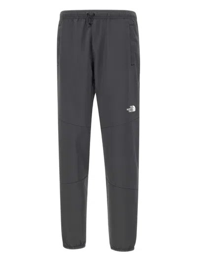 The North Face Logo Track Pants In Grey