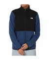 The North Face Logo Vertical Collar Grab Velvet Casual Jacket In Black