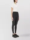 The North Face Logo Waistband High-rise Stretch Leggings In Black