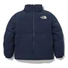 The North Face Logo Winter Puffer Jacket 'navy'