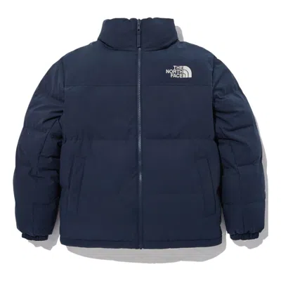 The North Face Logo Winter Puffer Jacket 'navy'