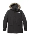 The North Face Logo Zipper Down Jacket In Black