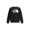 The North Face Cotton Graphic Sweatshirt Ribbed Cuffs