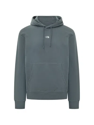 The North Face Logo-print Hoodie In Green