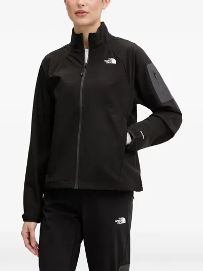 The North Face Logo-print Jacket In Black