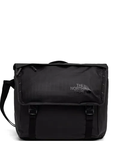 The North Face Logo-print Messenger Bag In Orange