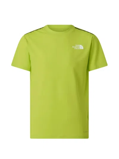 The North Face Kids' Logo-print T-shirt In Green