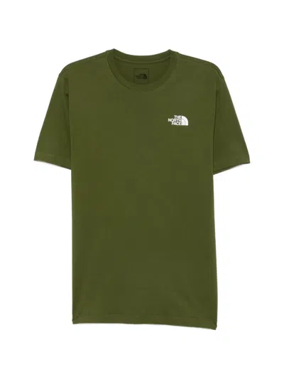 The North Face Green Logo Crew Neck T-shirt