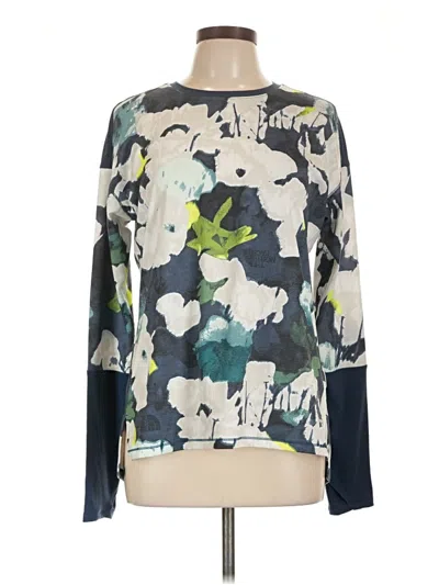 Pre-owned The North Face Long Sleeve Blouse In Blue