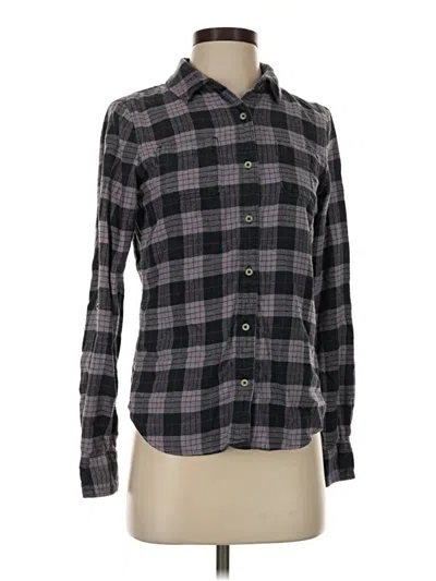Pre-owned The North Face Long Sleeve Button Down Shirt In Gray