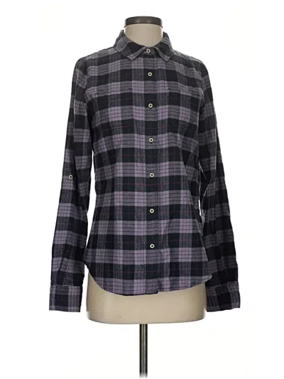The North Face Long Sleeve Button Down Shirt In Gray