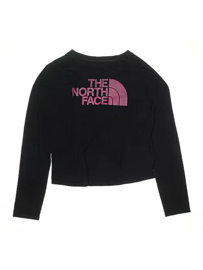 Pre-owned The North Face Kids' Long Sleeve T-shirt In Black