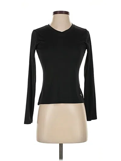 Pre-owned The North Face Long Sleeve T-shirt In Black