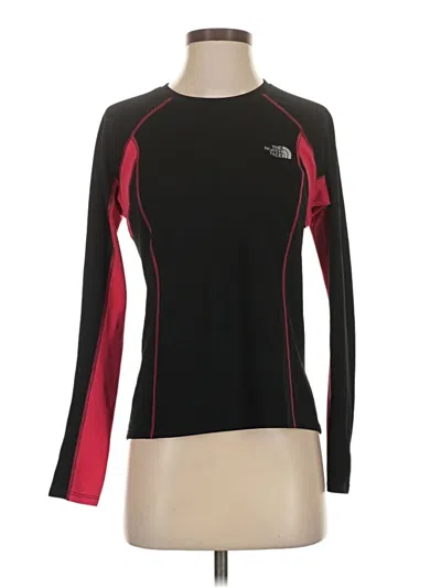 Pre-owned The North Face Long Sleeve T-shirt In Black