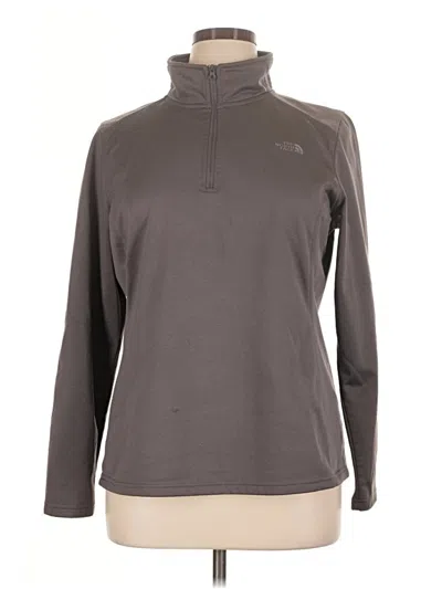 Pre-owned The North Face Long Sleeve T-shirt In Gray