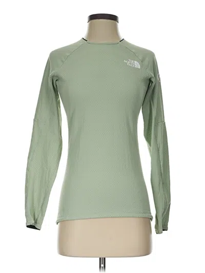 Pre-owned The North Face Long Sleeve T-shirt In Green