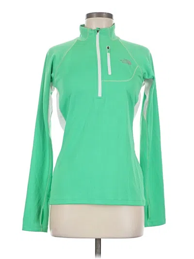 Pre-owned The North Face Long Sleeve T-shirt In Green