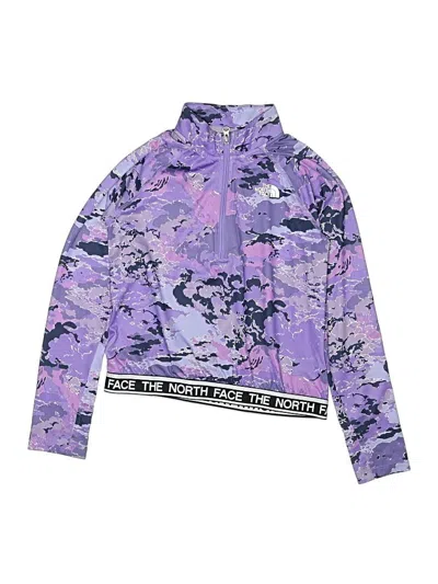 Pre-owned The North Face Kids' Long Sleeve T-shirt In Purple