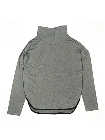 Pre-owned The North Face Kids' Long Sleeve Turtleneck In Gray