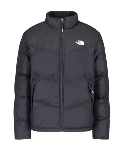 The North Face Long-sleeved Cotton Suit In Black