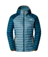 The North Face W Bettaforca Lt Down Hoodie In Blue