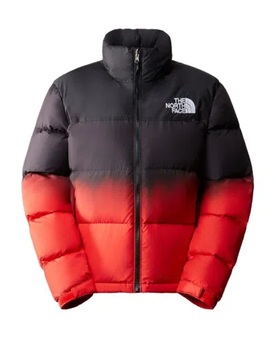 The North Face Long-sleeved Quilted Down Jacket In Black
