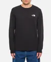 The North Face Mens Nse Graphic-print Raglan-sleeve Cotton-jersey Sweater Tnf Black Xl In Black