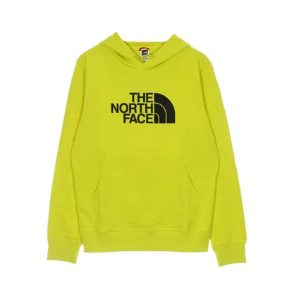 The North Face Lt Drew Peak Men's Lightweight Hoodie Po Hd Acid Yellow In Green