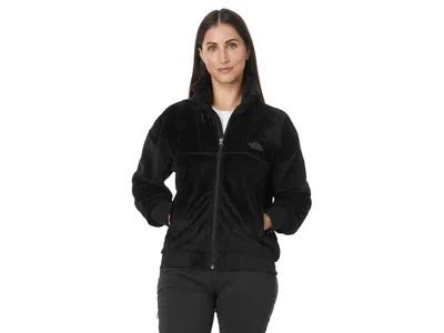 The North Face Luxe Osito Full Zip Jacket In Black