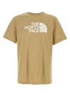 The North Face M Evolution Half Dome Regular Short Sleeve Tee In Yellow