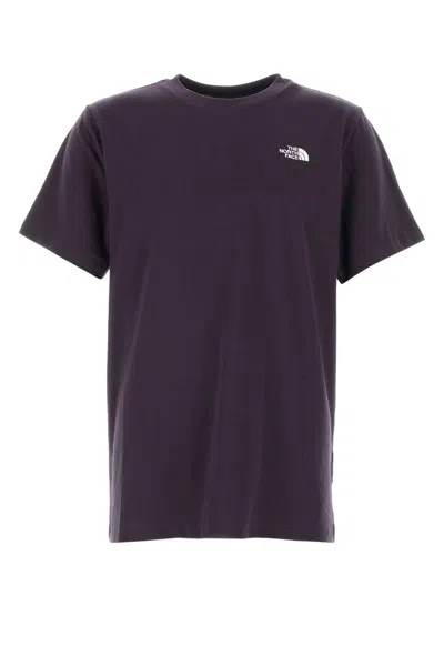 The North Face M Evolution Simple Dome Regular Short Sleeve Tee In Purple