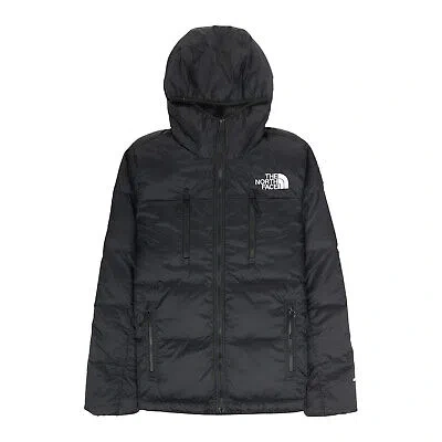 Pre-owned The North Face M Himalayan Light Down Hoodie - Eu Men's Jacket Nf0a7x16 Jk3 ( In Black