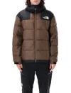 The North Face 1996 Retro Nuptse Down Jacket In Smokey Brown
