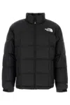 The North Face High Collar Puffer Quilted Jacket In Black