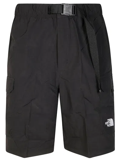 The North Face Waistband Loop Pockets Shorts Cargo Elastic In Black