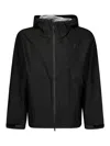 The North Face Man Packable Light Rain Jacket In Black