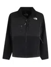 The North Face Mens Black Retro Denali Funnel-neck Fleece Jacket In Black