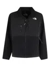 The North Face Canyonlands Stretch Fleece Standard Fit Full Zip Mock Neck Sweatshirt In Black