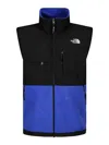 The North Face Block Design High Collar Sleeveless Gilet In Black