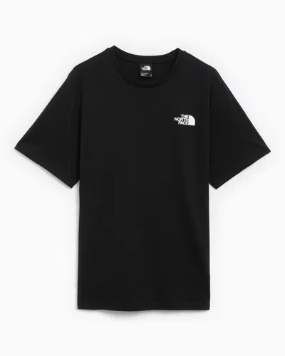 The North Face M S/s Redbox Tee In Tnf Black Summit Navy T