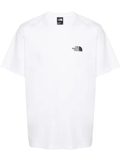 The North Face Simple Dome Logo-print Cotton-jersey T-shirt In White